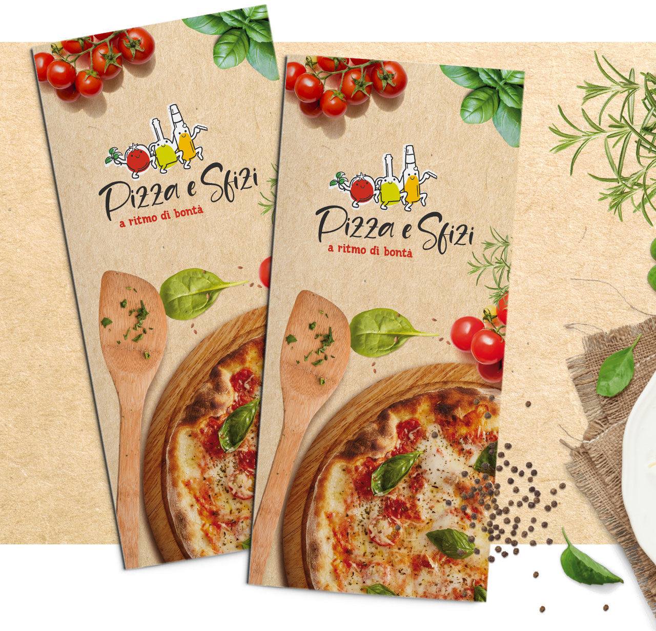 pizza e sfizi Capena brochure